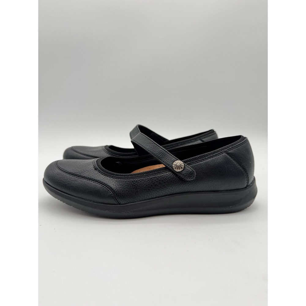 Baretraps Mary Jane Shoes Black Women's US 8.5 Comfort Strap Flats - Picture 2 of 7